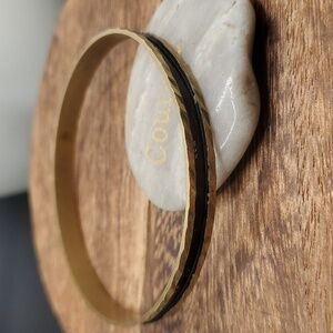 B2721 brass minimalist vintage antiquated‎ bracelet survival core steampunk